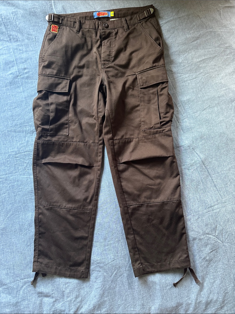 Empyre Dark Brown Men's Cargo Skate Pants